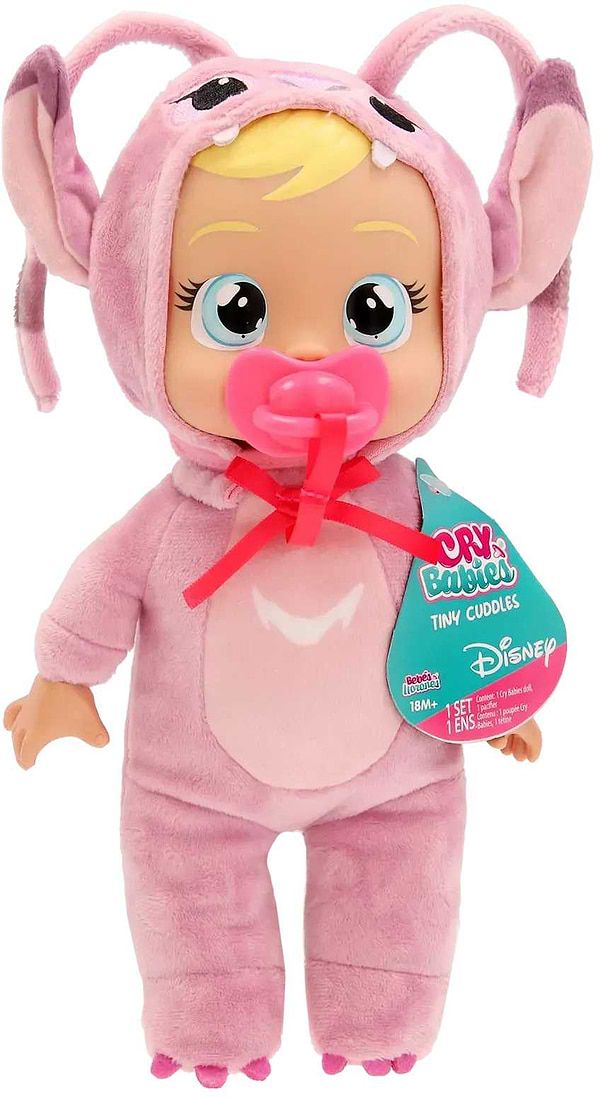 Фото - Интерактивный пупс Cry Babies CB. Нежные объятия. DISNEY Плакса Энджел 25 см (927520)