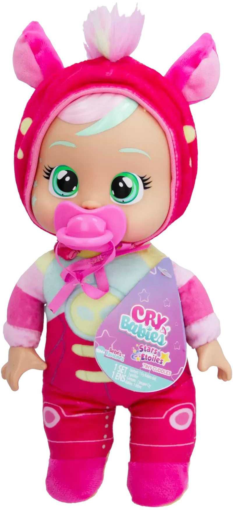 Інтерактивний пупс Cry Babies CB. НІЖНІ ОБІЙМИ. ЗІРКОВІ ТАЛАНТИ. Лялька Плакса Хана, 25 см (911543) - Фото 1