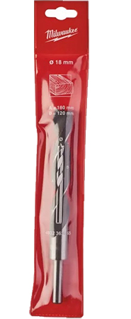 Свердло Milwaukee DIN 7487 E 18х180х120мм (4932363665)