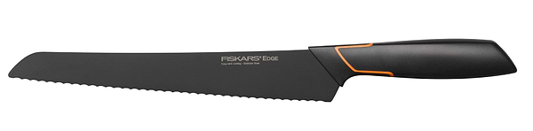 Фото - Ніж кухонний Fiskars Edge 23 см Black (1003093)