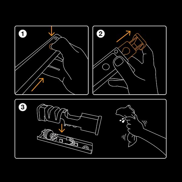 Фото - Точилка кухонних ножів Fiskars EDGE (1003098)