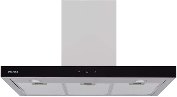 Фото - Витяжка декоративна Interline CUBA X/BL 90 TB/2/T