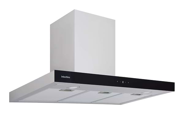 Фото - Витяжка декоративна Interline CUBA X/BL 90 TB/2/T