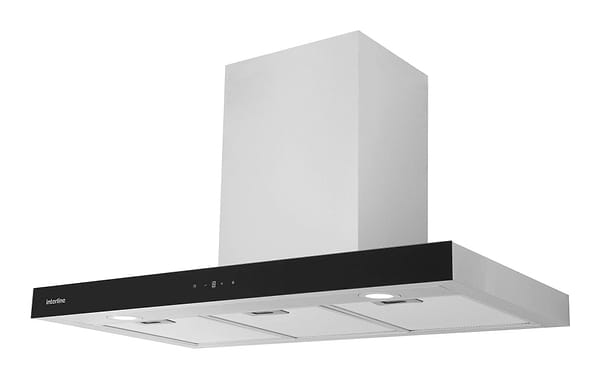 Фото - Витяжка декоративна Interline CUBA X/BL 90 TB/2/T
