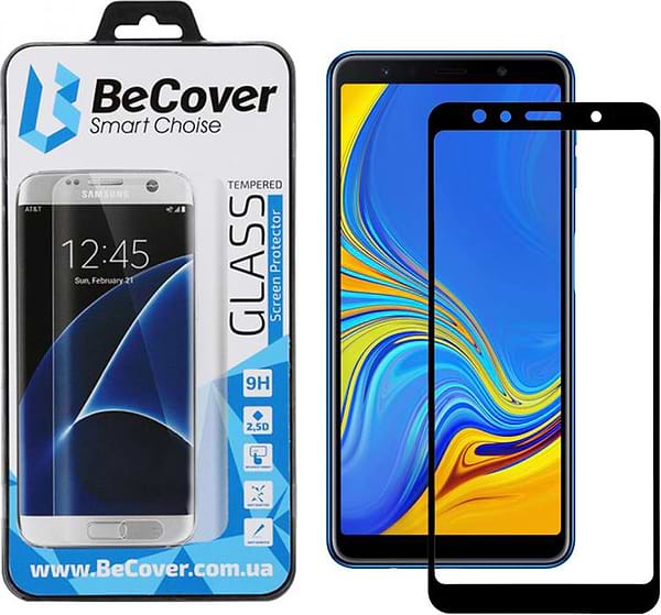 Фото - Захисне скло для смартфону BeCover for Samsung Galaxy A7 2018 SM-A750 Black (702948) Фото - Захисне скло для смартфону BeCover for Samsung Galaxy A7 2018 SM-A750 Black (702948)