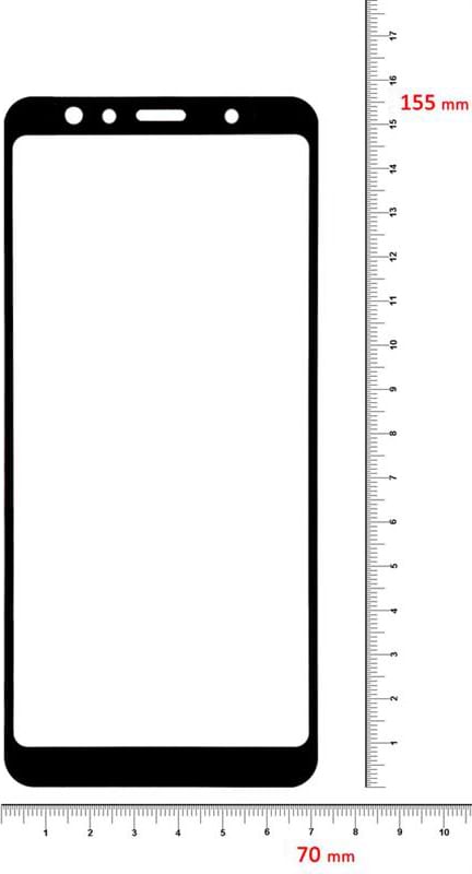 Фото - Захисне скло для смартфону BeCover for Samsung Galaxy A7 2018 SM-A750 Black (702948)