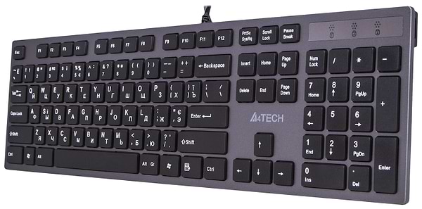 Фото - Клавиатура A4tech KV-300 H USB (Grey+Black)