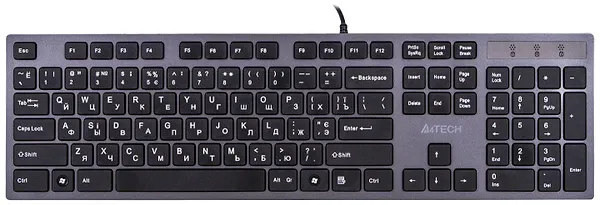 Фото - Клавиатура A4tech KV-300 H USB (Grey+Black)