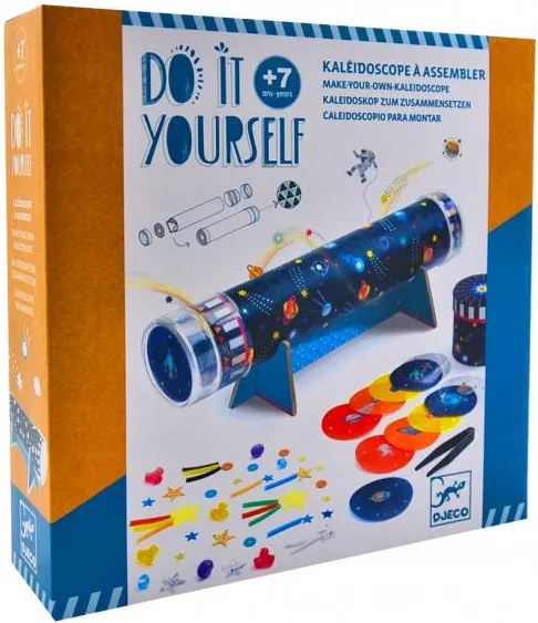 Фото - Набір для виготовлення іграшок Djeco Зроби сам Космічний калейдоскоп (DJ07922)