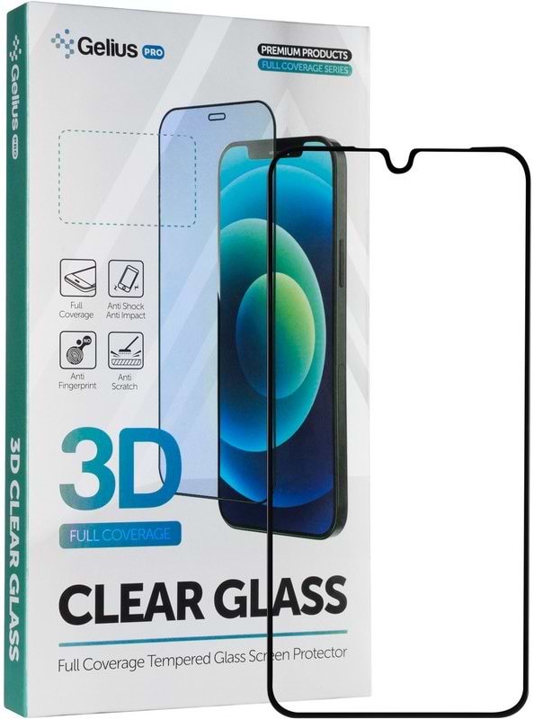 Защитное стекло для смартфона Gelius Pro 3D for Samsung A266 (A26) Black (100760)