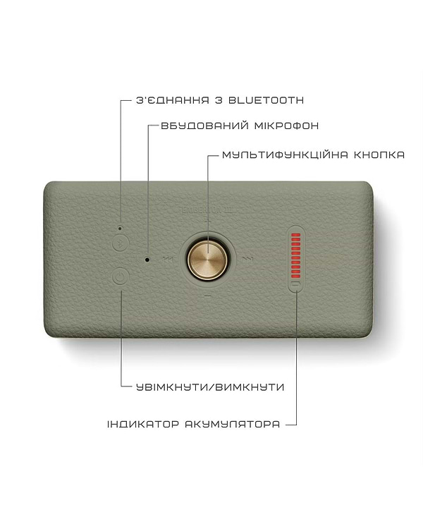 Фото - Портативная акустика Marshall Portable Speaker Emberton III Sage (1007861)