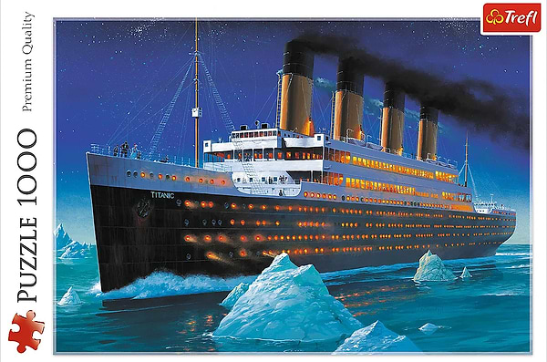 Фото - Пазли (8 +) Trefl Титанік 1000 ел. (00808)