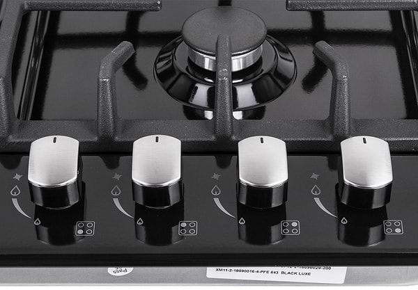 Фото - Варочная панель газовая Pyramida PFE 643 BLACK LUXE