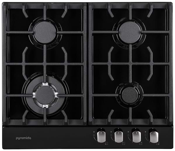 Фото - Варочная панель газовая Pyramida PFE 643 BLACK LUXE