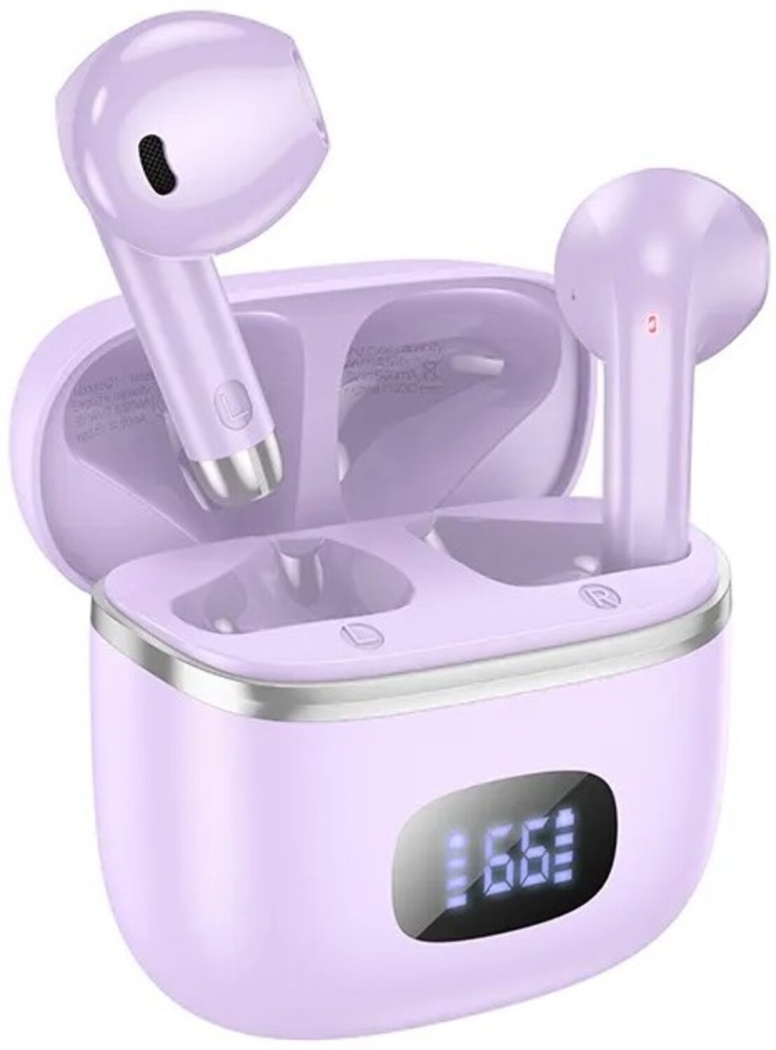 Навушники вкладиші бездротові TWS HOCO EQ1 Purple (6931474798510)