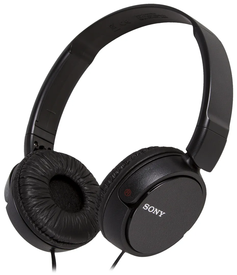 Наушники Sony MDR-ZX110 Black (MDRZX110B.AE) - Фото 1