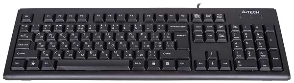 Фото - Клавіатура дротова A4tech KM-720 USB Black