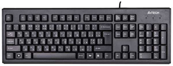 Фото - Клавіатура дротова A4tech KM-720 USB Black