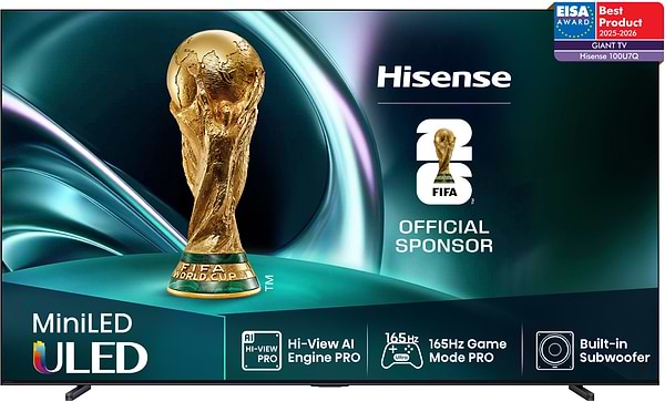 Фото - Телевізор Hisense 100U7Q Фото - Телевізор Hisense 100U7Q