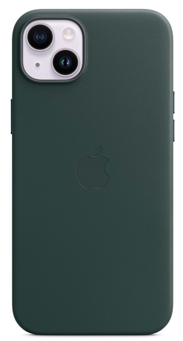 Фото - Чехол для смартфона Apple iPhone 14 Plus Leather Case with MagSafe - Forest Green (MPPA3)