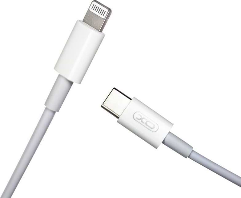 Кабель XO NB113 18W PD USB Type-C-Lightning 1 m White (00000011382)