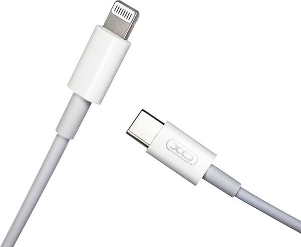 Фото - Кабель XO NB113 18W PD USB Type-C-Lightning 1 m White (00000011382)
