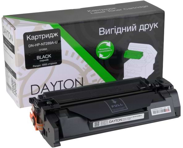 Картридж для лазерных принтеров/МФУ Dayton HP CF289A (89A) для LJ M507/528 (DN-HP-NT289A-U) - Фото 1