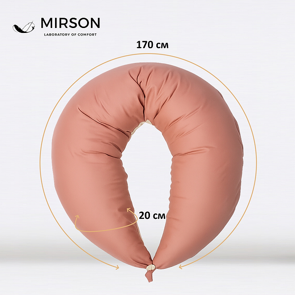 Фото - Подушка для годування MirSon №10106 Naturale Line Enrica (2200007216192)