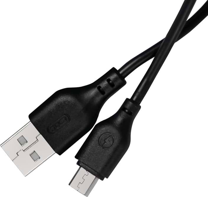 Кабель XO NB103 USB-microUSB 2.1A 1 m Black (00000011349)