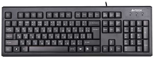 Фото - Клавиатура A4tech KR-83 USB (Black)