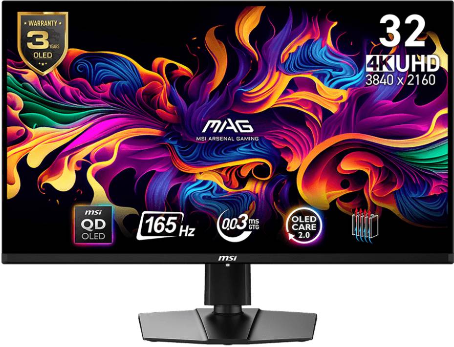Монитор игровой MSI MAG 321UP QD-OLED - Фото 1