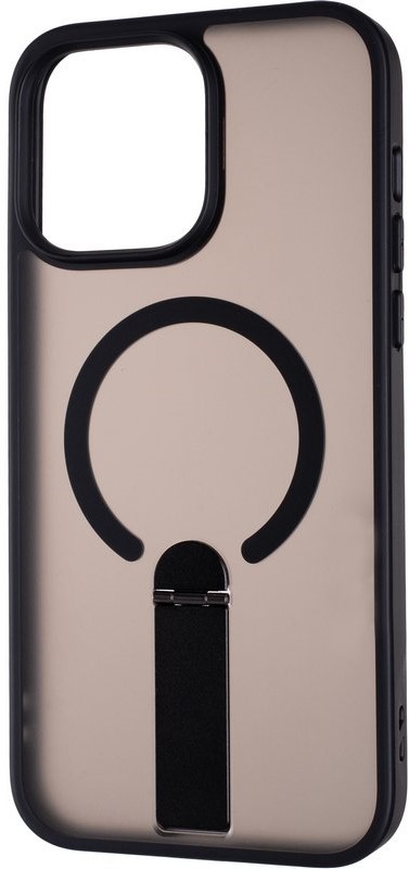 Фото - Чохол для смартфону Gelius Bumper Stick Case MagSafe Stand for iPhone 17 Black (101460)