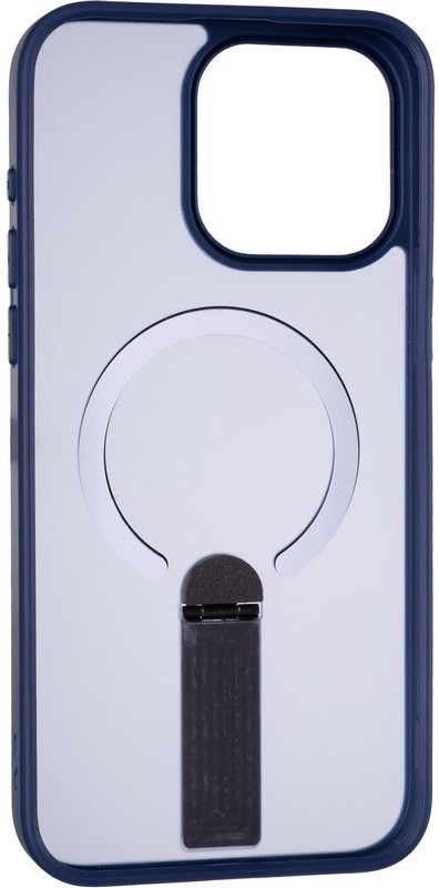 Фото - Чохол для смартфону Gelius Bumper Stick Case MagSafe Stand for iPhone 17 Blue (101462)