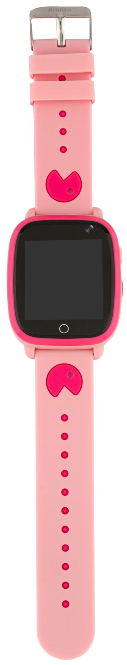Фото - Дитячий годинник AmiGo GO001 Swimming Camera+LED Pink