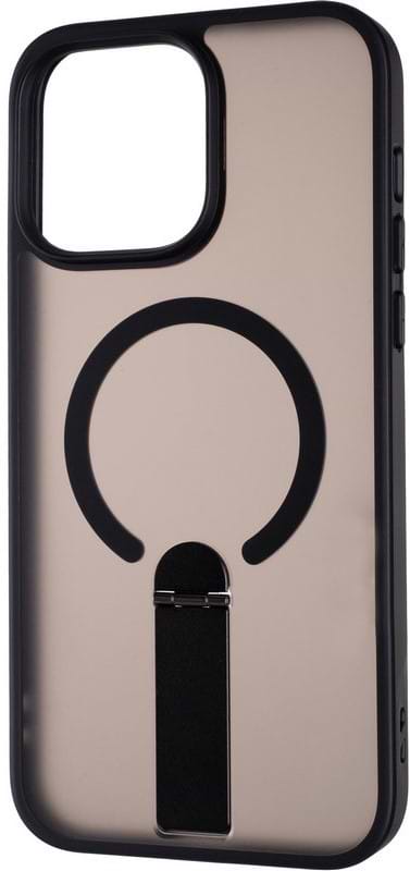 Фото - Чохол для смартфону Gelius Bumper Stick Case MagSafe Stand for iPhone 16 Pro Max Black (101481)