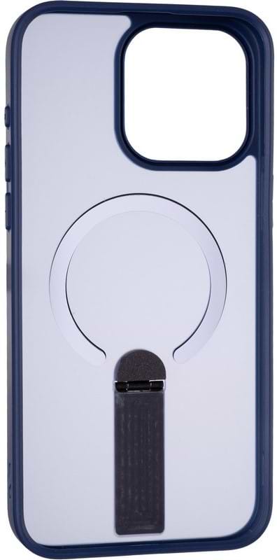 Фото - Чохол для смартфону Gelius Bumper Stick Case MagSafe Stand for iPhone 16 Pro Max Blue (101484)