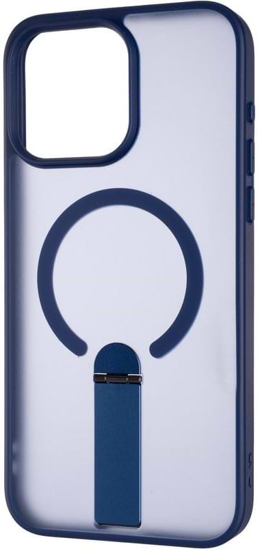 Фото - Чохол для смартфону Gelius Bumper Stick Case MagSafe Stand for iPhone 16 Pro Max Blue (101484)