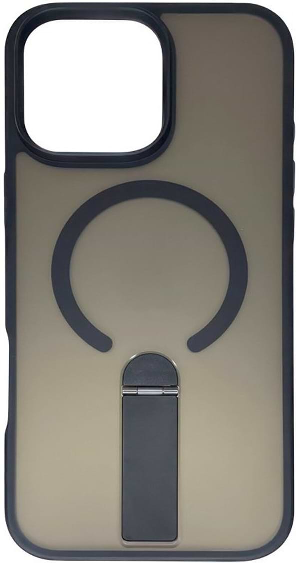 Фото - Чехол для смартфона Gelius Bumper Stick Case MagSafe Stand for iPhone 15 Black (101485) Фото - Чехол для смартфона Gelius Bumper Stick Case MagSafe Stand for iPhone 15 Black (101485)