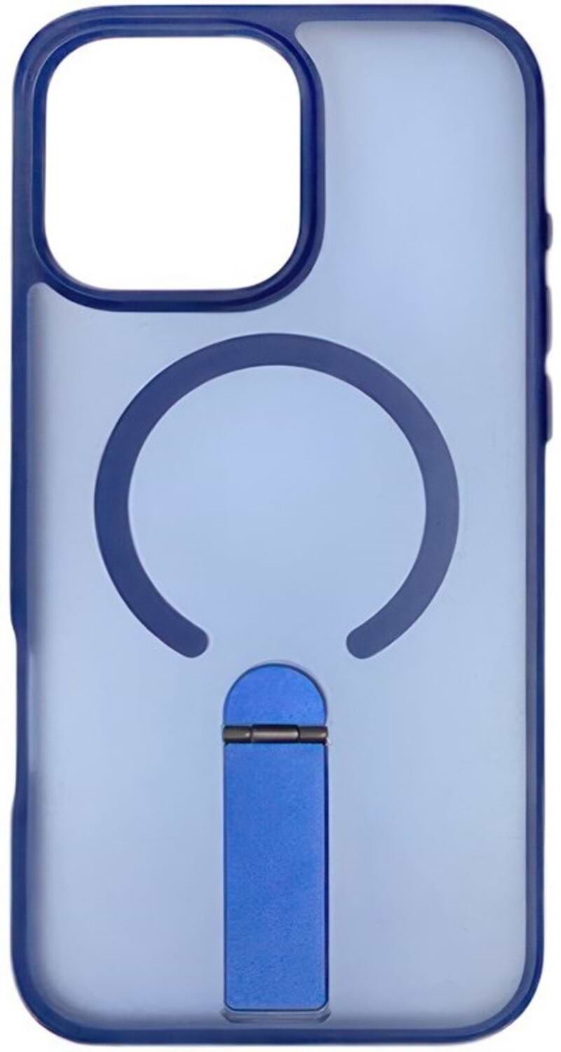 Чохол для смартфону Gelius Bumper Stick Case MagSafe Stand for iPhone 15 Blue (101487) - Фото 1