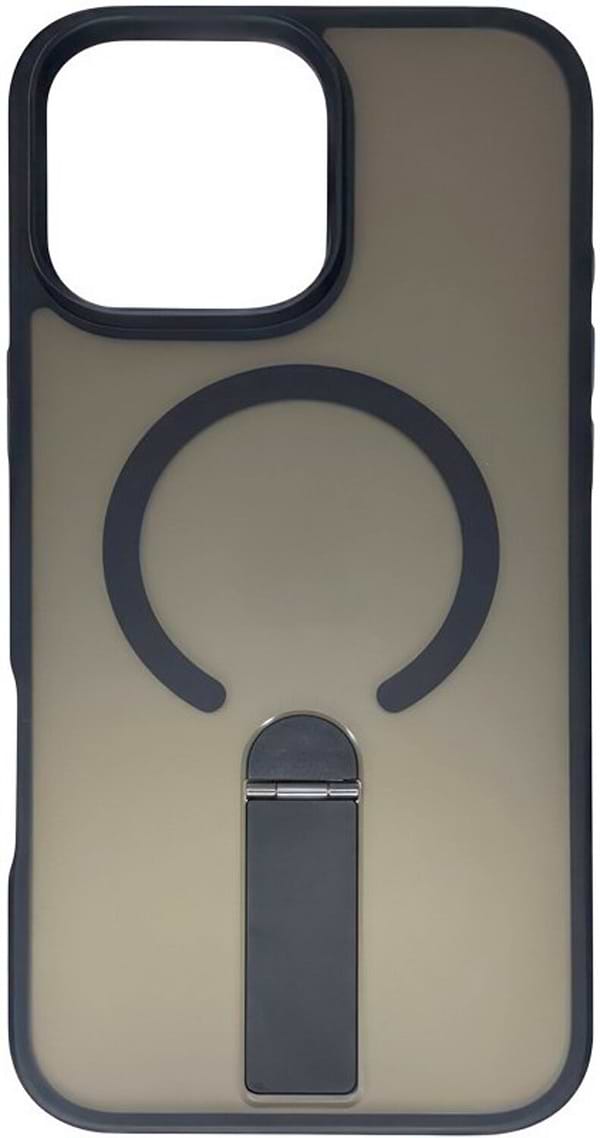 Фото - Чохол для смартфону Gelius Bumper Stick Case MagSafe Stand for iPhone 15 Pro Black (101488)