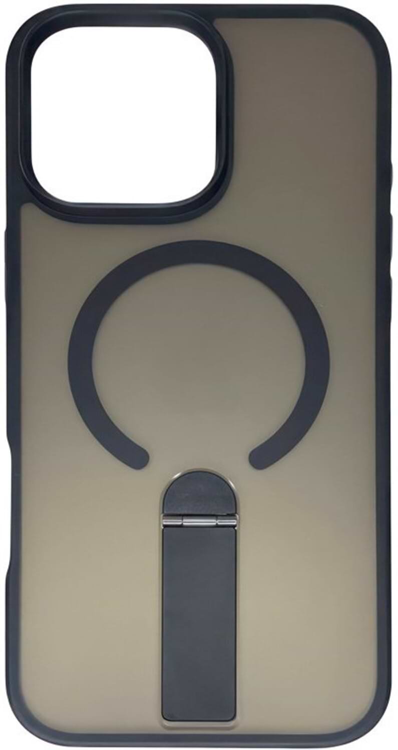 Чохол для смартфону Gelius Bumper Stick Case MagSafe Stand for iPhone 14 Pro Black (101497) - Фото 1