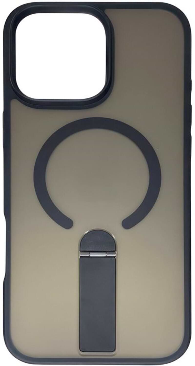 Чохол для смартфону
 Gelius Bumper Stick Case MagSafe Stand for iPhone 13 Pro Max Black (101501) - Фото 1