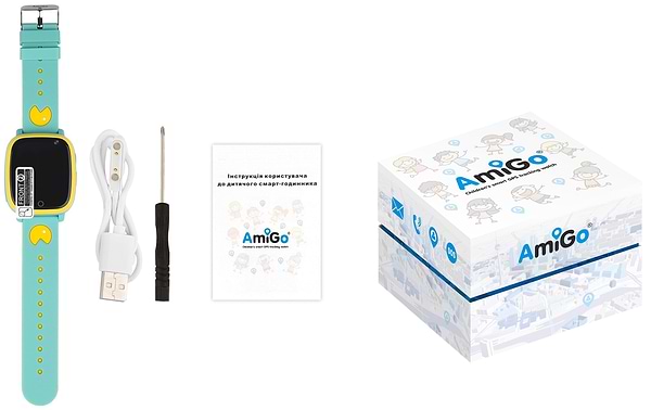 Фото - Детские часы AmiGo GO001 iP67 Green