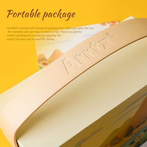 Фото - Набір маркерів Arrtx Alp ASM-02YL 40 кольорів, жовтий тон (LC302185)