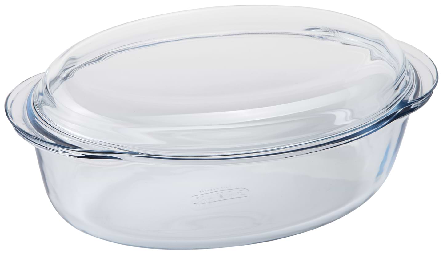 Форма для приготовления Pyrex 459A000 Кастрюля ESSENTIALS овальная 4 л - Фото 1