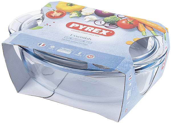 Фото - Форма для приготовления Pyrex 459A000 Кастрюля ESSENTIALS овальная 4 л
