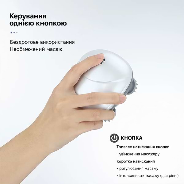 Фото - Массажер для головы INSPIRE SL-200 Silvery White