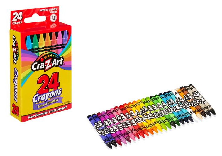 Набір воскової крейди Cra-Z-Art 24 шт. (10201CRA)