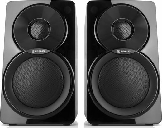 Фото - Комп'ютерна акустика компактна 2.0 REAL-EL S-450 Black (EL121200005)