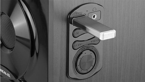 Фото - Комп'ютерна акустика компактна 2.0 REAL-EL S-450 Black (EL121200005)